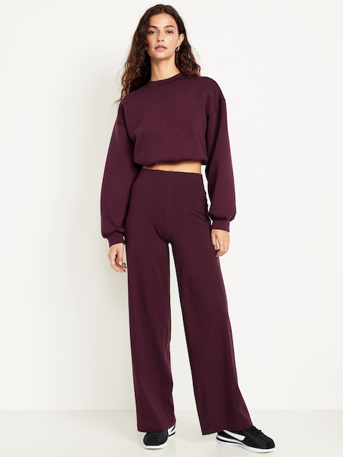 High-Waisted Fashion Wide-Leg Leggings