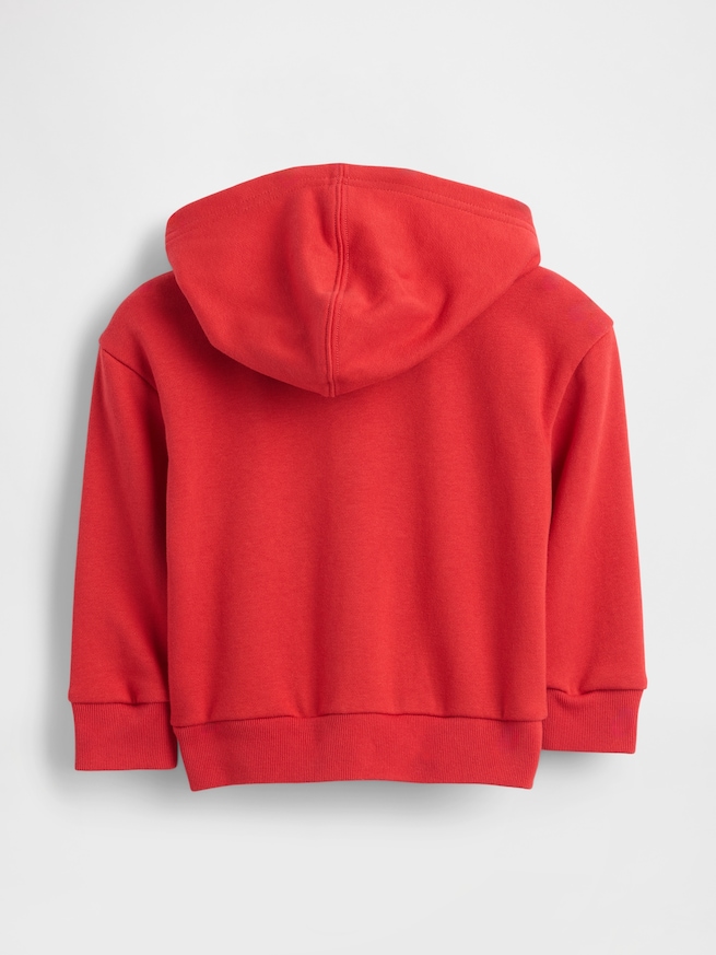 babyGap リラックス GAPロゴ ジップアップパーカー-2