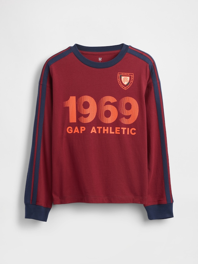 サッカー ジャージー GAPロゴ Tシャツ (キッズ)-0