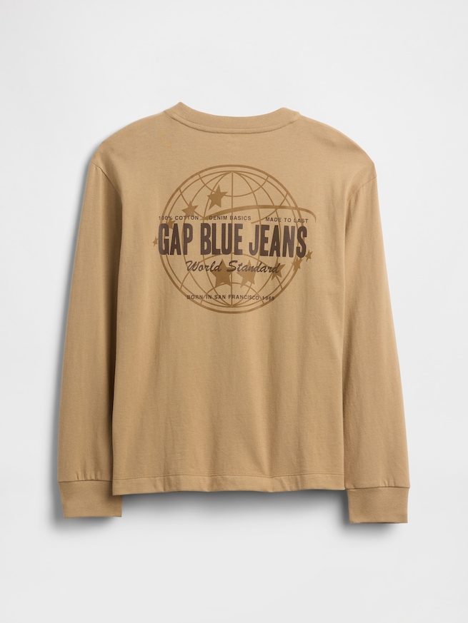 リラックスフィット ロゴTシャツ (キッズ)-1