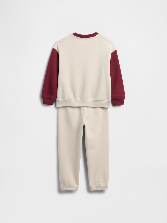 バーシティスタイル GAPロゴ スウェットセットアップ (幼児・ベビー)-1