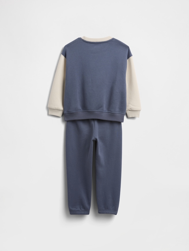 バーシティスタイル GAPロゴ スウェットセットアップ (幼児・ベビー)-1