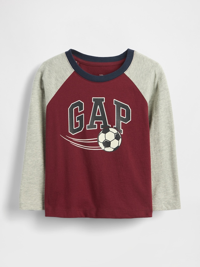 babyGap GAPロゴ グラフィックTシャツ-0