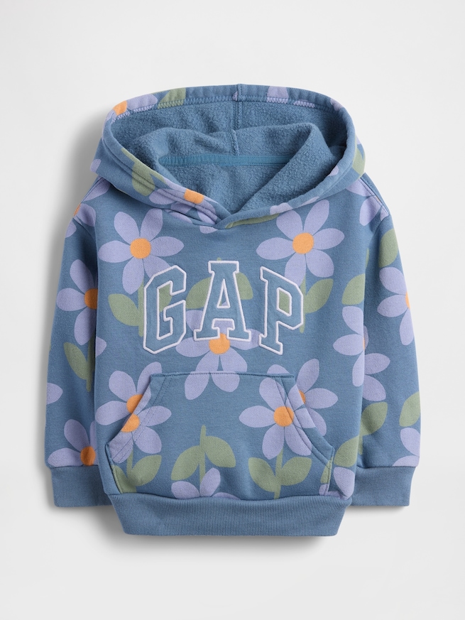 babyGap リラックス GAPロゴ グラフィックパーカー-0