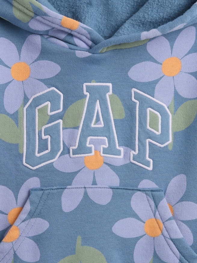 babyGap リラックス GAPロゴ グラフィックパーカー-2