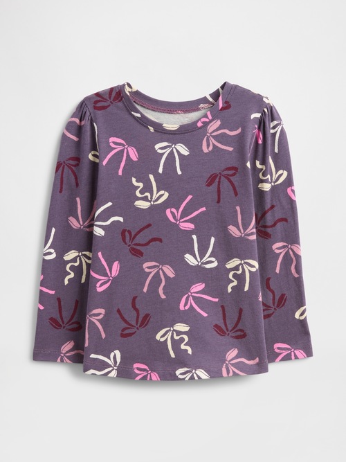 babyGap パフスリーブ クルーネックTシャツ