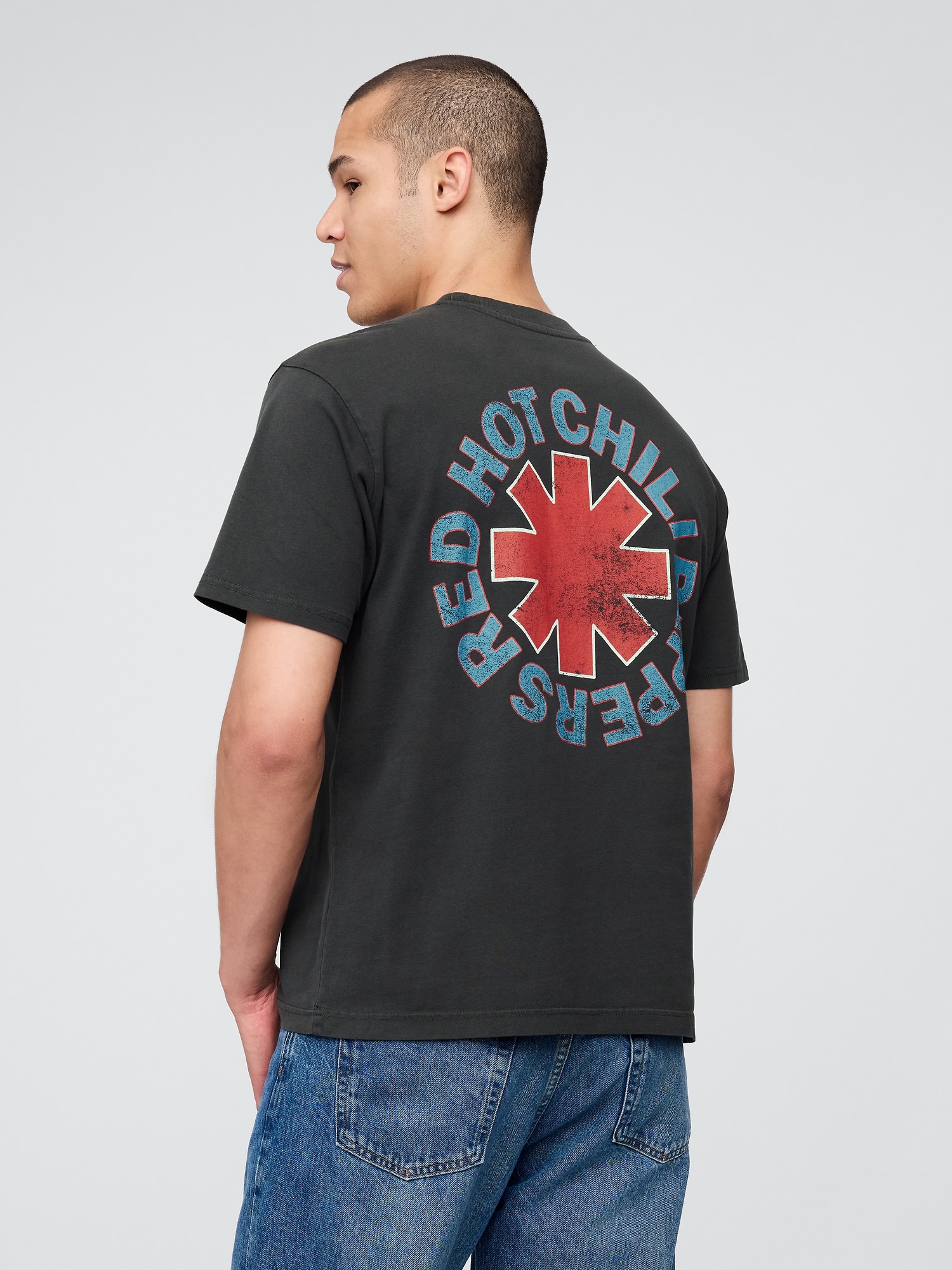 Gap レッド・ホット・チリ・ペッパーズ グラフィックTシャツ Gap レッド・ホット・チリ・ペッパーズ グラフィックTシャツ