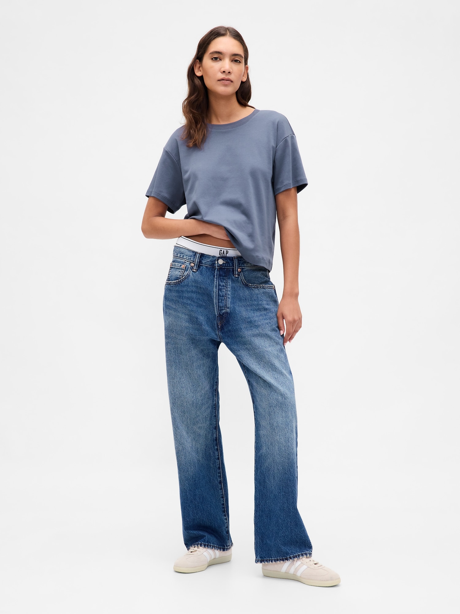 スーピマ&reg; コットン リラックスTシャツ-1