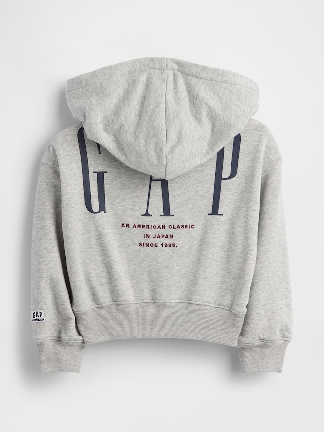 30th アニバーサリー ヴィンテージソフト GAPロゴ ジップアップパーカー (幼児・ベビー)-1