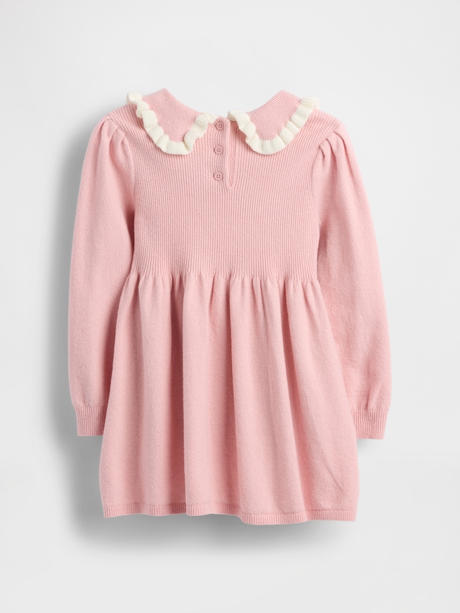 CashSoft カシミヤタッチ ニットワンピース (幼児・ベビー)-2