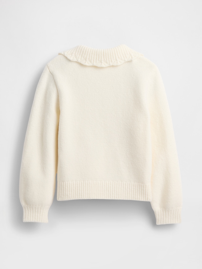 CashSoft カシミヤタッチ 襟付きセーター (幼児・ベビー)-2