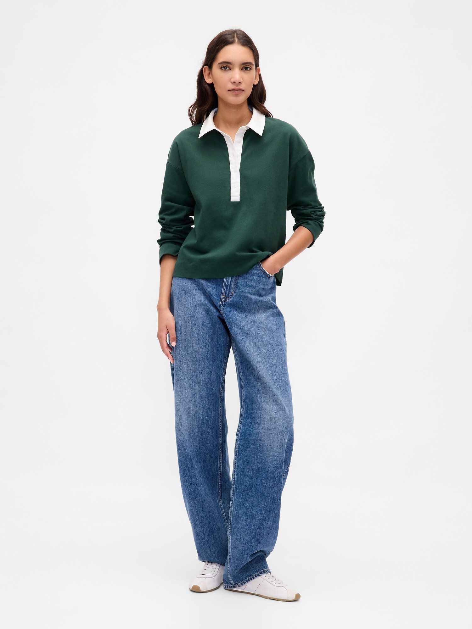 オーガニックコットン ヴィンテージソフト ヘビーウェイトポロシャツ-1