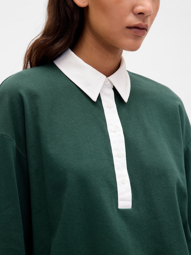 オーガニックコットン ヴィンテージソフト ヘビーウェイトポロシャツ-3