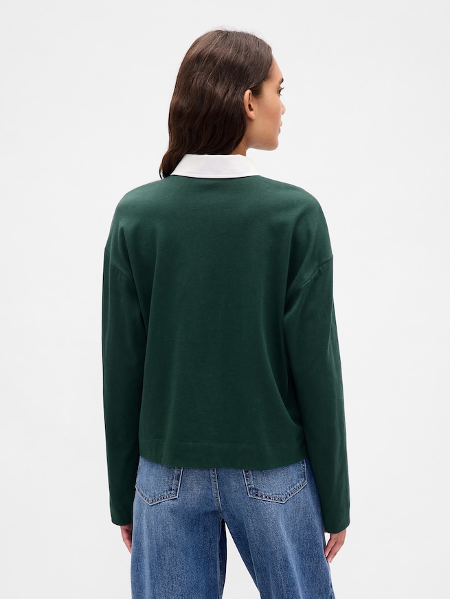 オーガニックコットン ヴィンテージソフト ヘビーウェイトポロシャツ-2