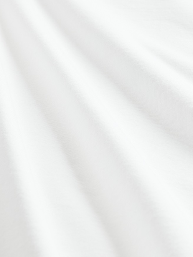 クローズニット ジャージー ボートネック バックオープンTシャツ-3