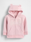 ヴィンテージソフト くまさん GAPロゴ ジップアップパーカー (ベビー)-0