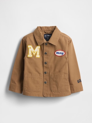 Gap × ディズニー ミッキーマウス キャンバス チョアジャケット (幼児・ベビー)