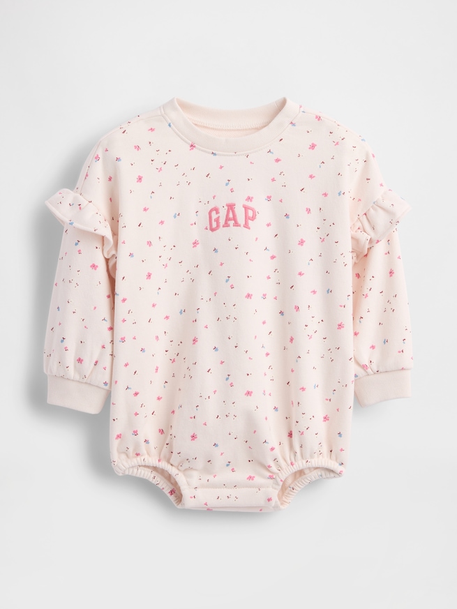 ヴィンテージソフト GAPロゴ バブルボディスーツ (ベビー)-0