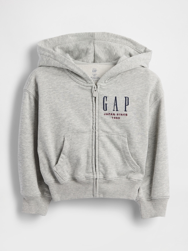 30th アニバーサリー ヴィンテージソフト GAPロゴ ジップアップパーカー (幼児・ベビー)-0