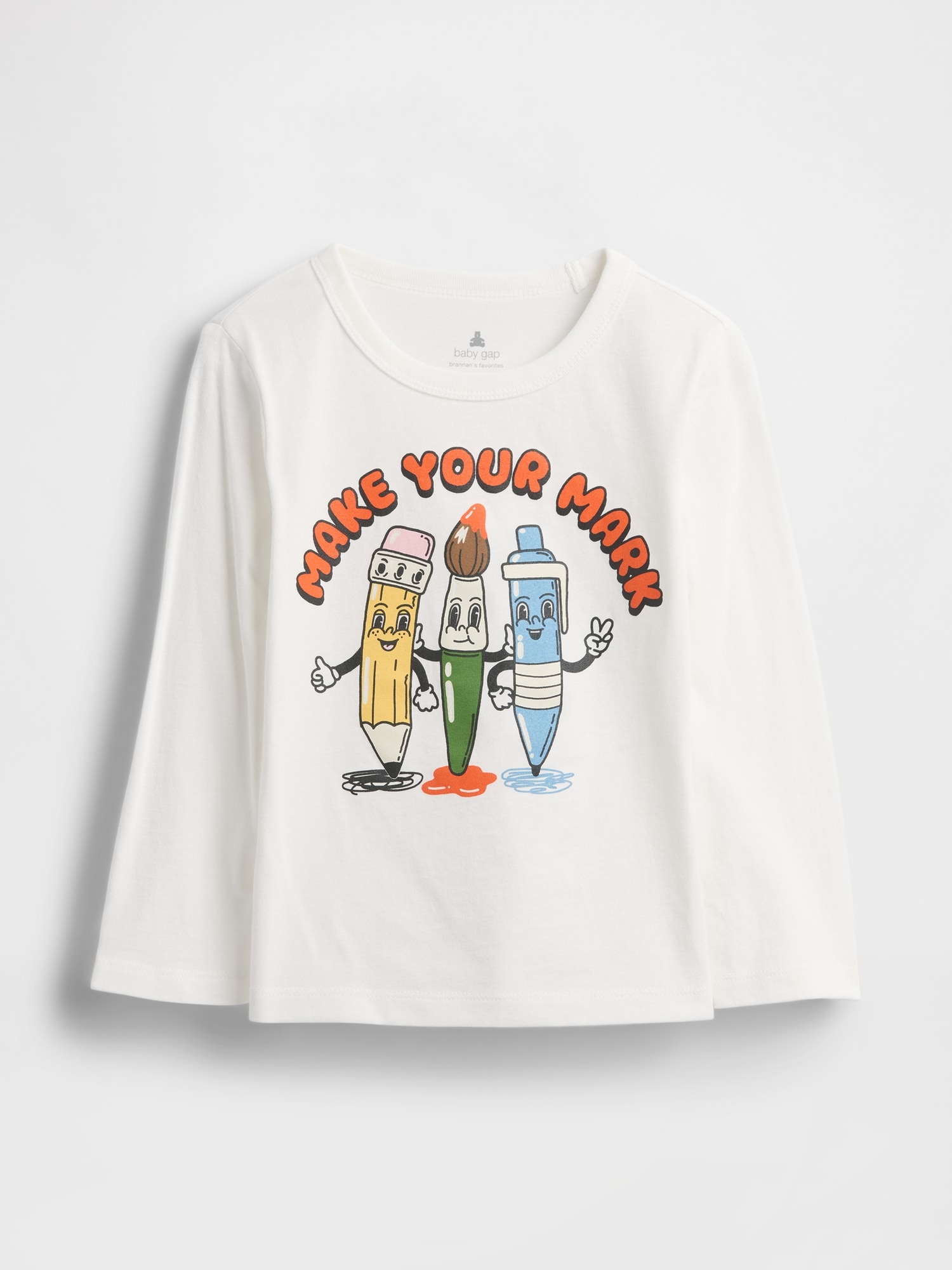 T-SHIRT AGENCEZ À VOLONTÉ À IMPRIMÉ POUR BÉBÉ ET TOUT-PETIT