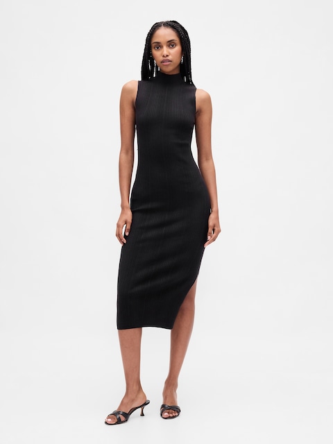 Rib Midi Sweater Dress