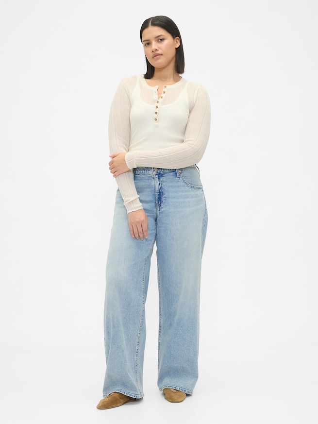 ローライズ '90s ルーズフィット デニム-4