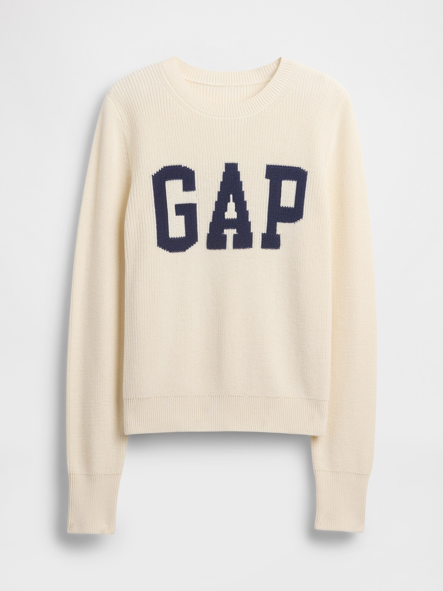 GAPロゴ インターシャセーター-4