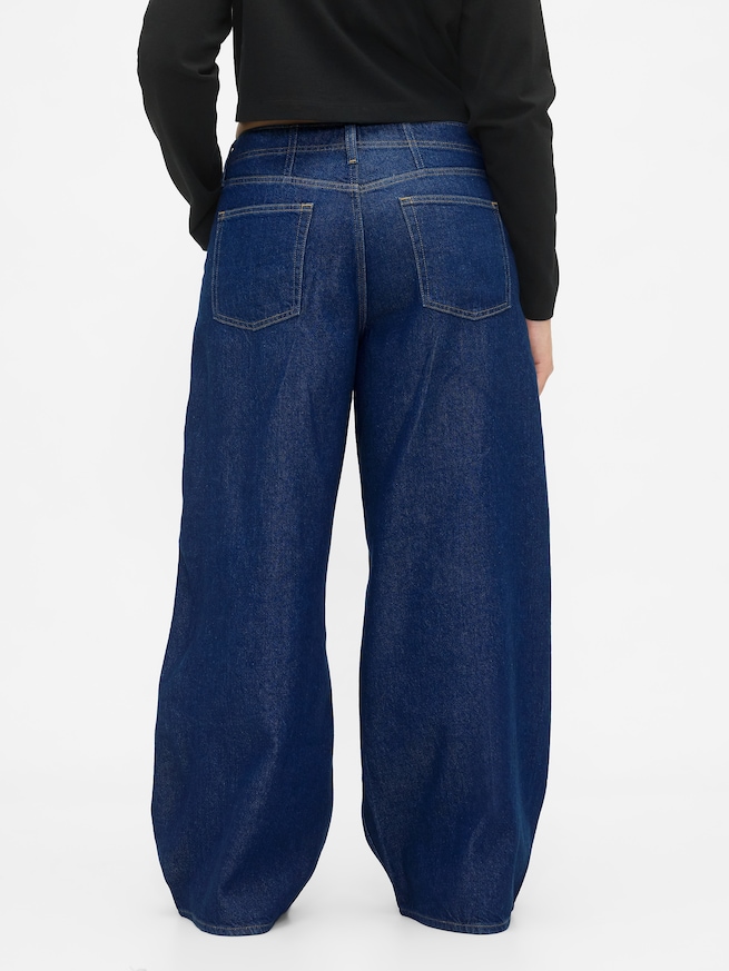 ミッドライズ ウルトラソフト バギーデニム-5