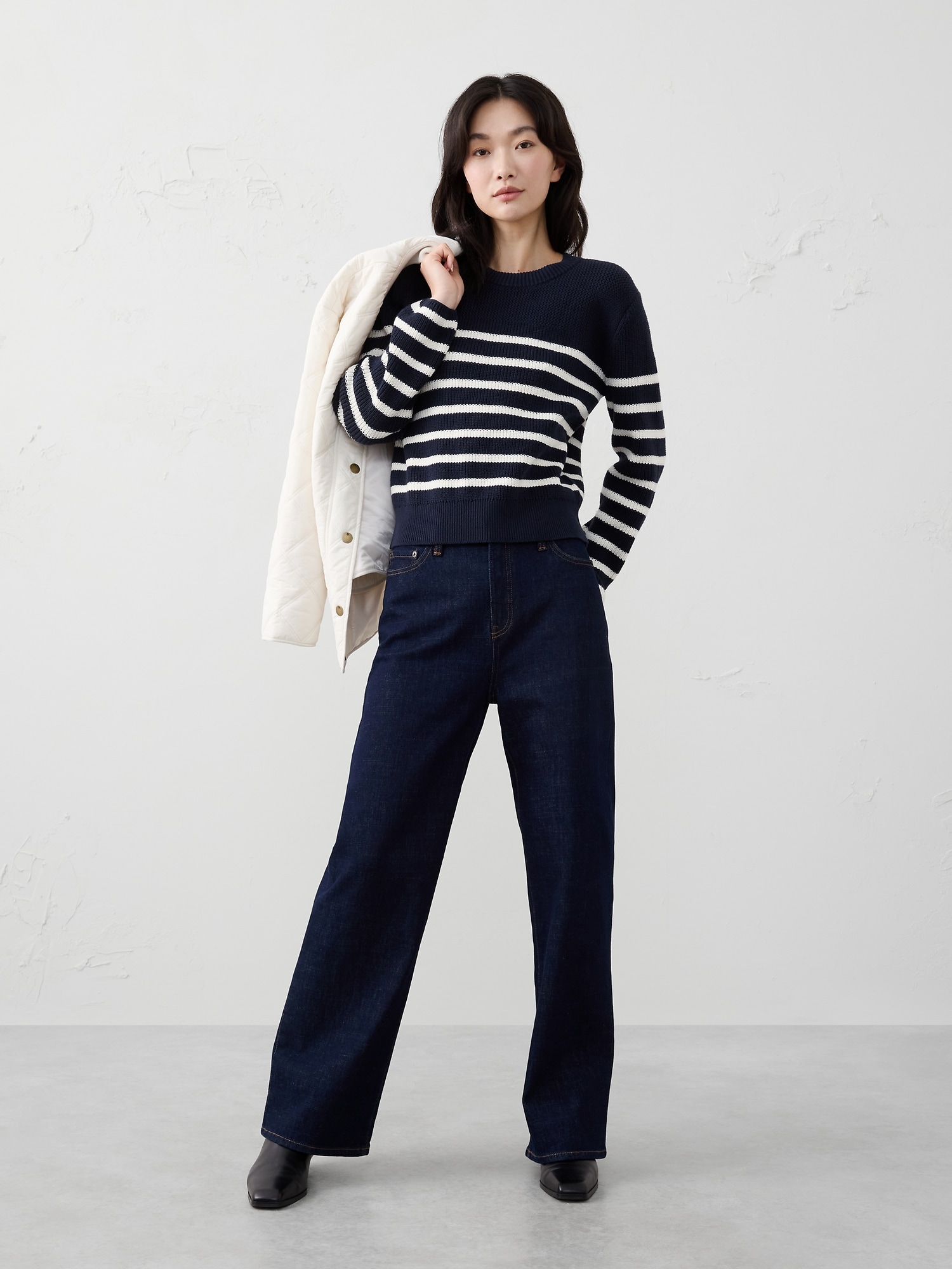 Textured Pullover Sweater