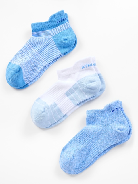 Athleta Girl Everyday Ankle Sock 3-Pack