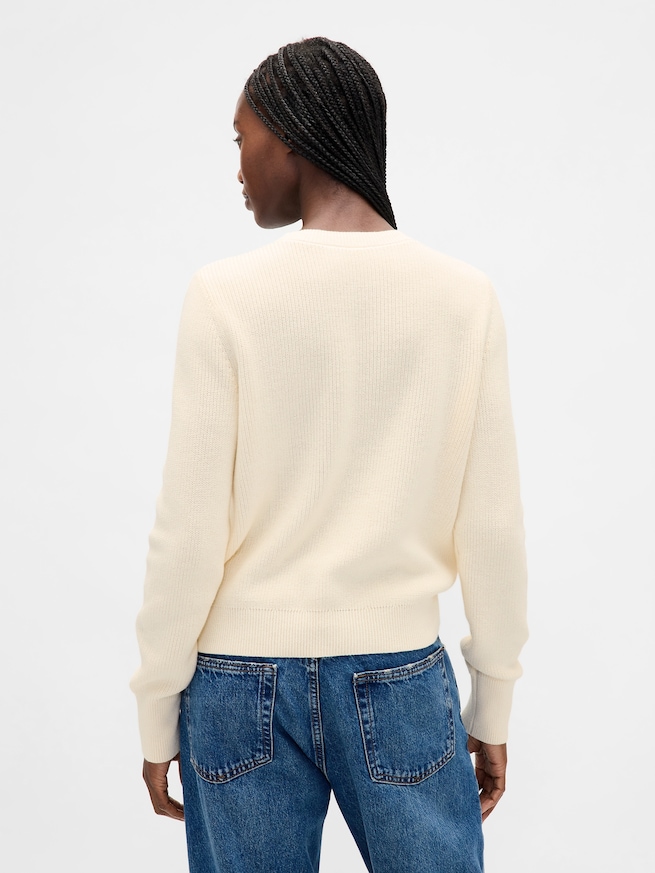 GAPロゴ インターシャセーター-2