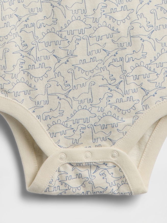 はじめてのお気に入り オーガニックコットン ボディスーツ 3枚セット (ベビー)-3