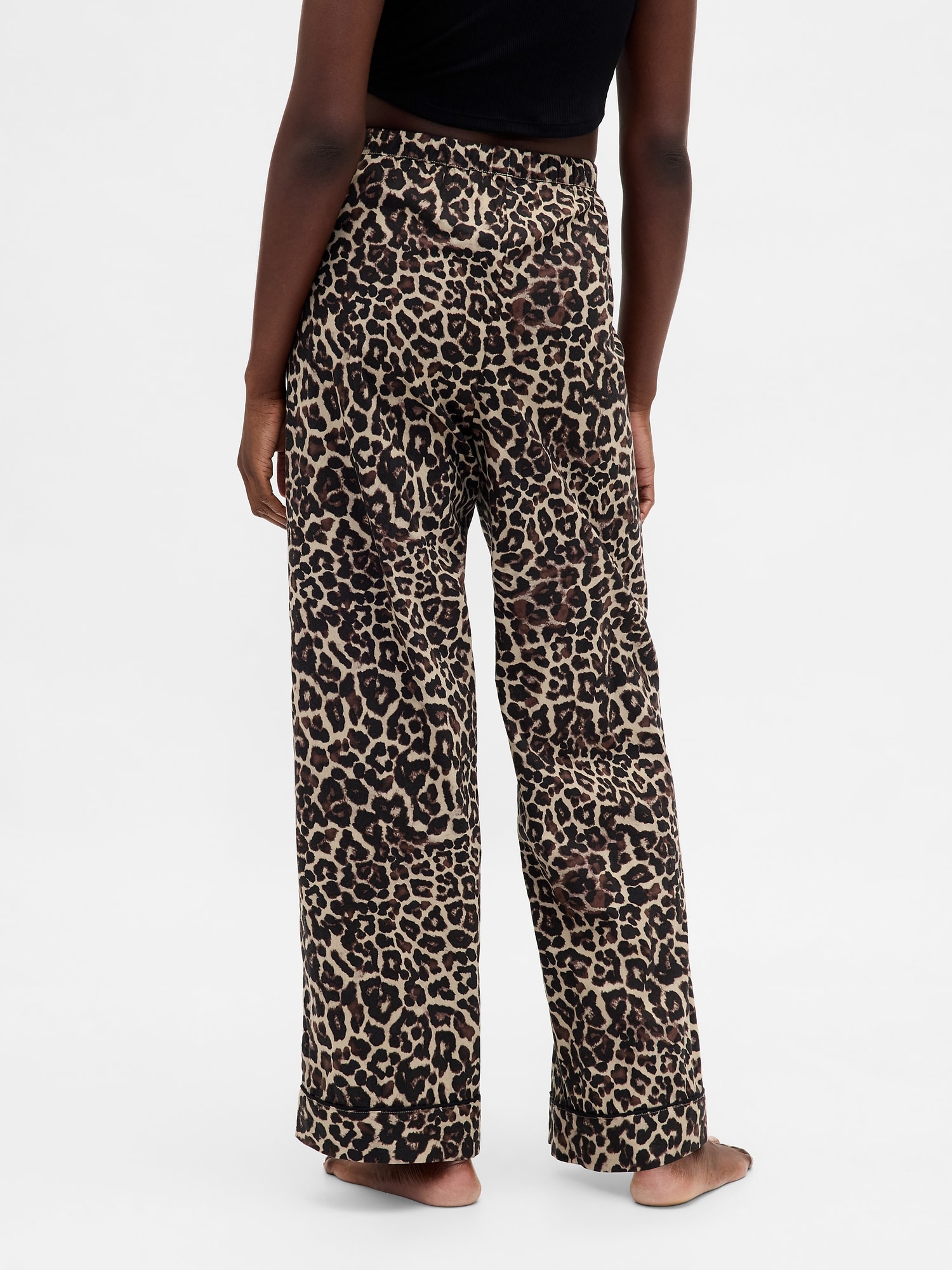 ポプリン パジャマパンツ-4