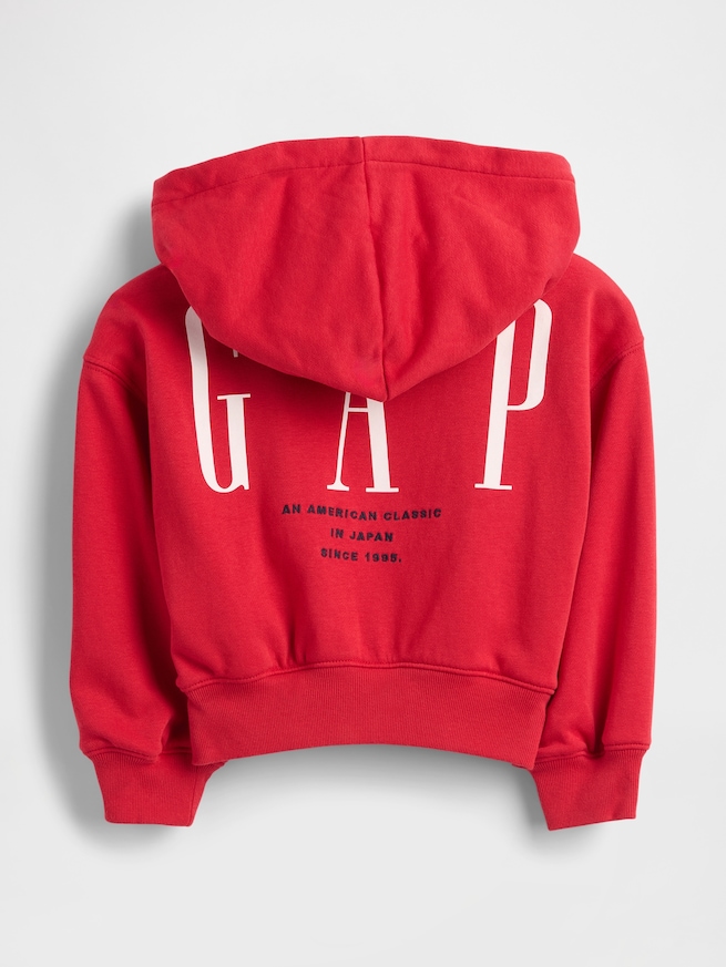 30th アニバーサリー ヴィンテージソフト GAPロゴ ジップアップパーカー (幼児・ベビー)-1