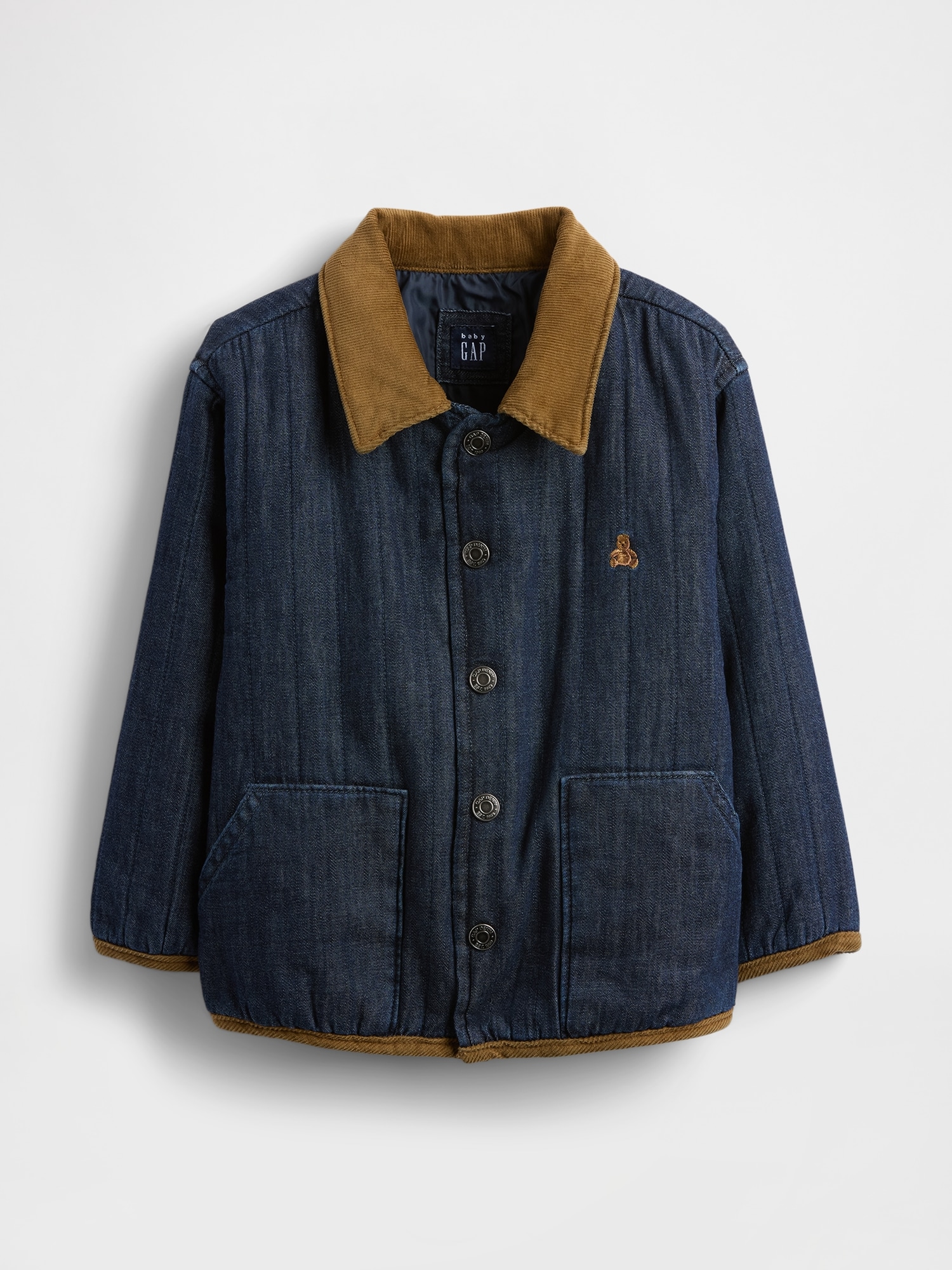 Gap キルティング デニムジャケット (幼児・ベビー) Gap キルティング デニムジャケット (幼児・ベビー)