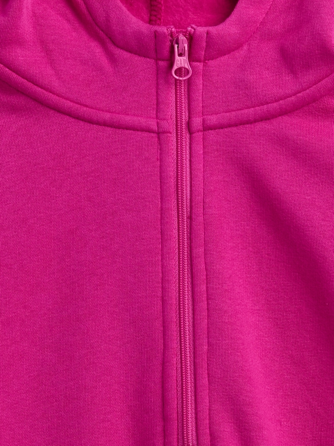 リラックス ハーフジップ フリースパーカー (キッズ)-2