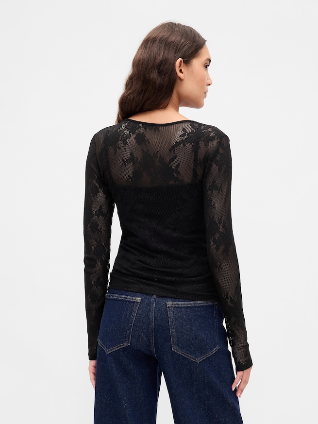 レース シアートップス-2