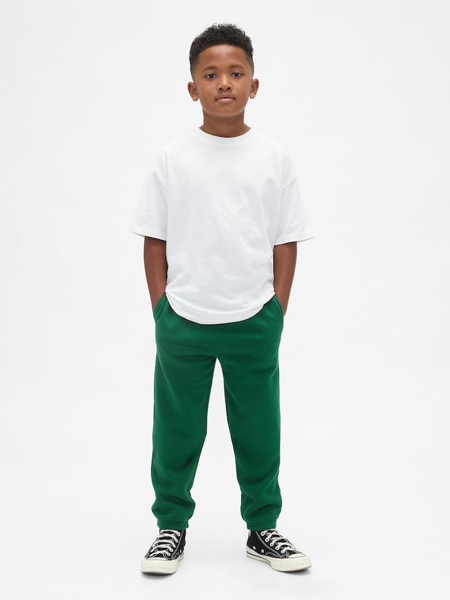 リラックス GAPロゴ ジョガーパンツ (キッズ)-0