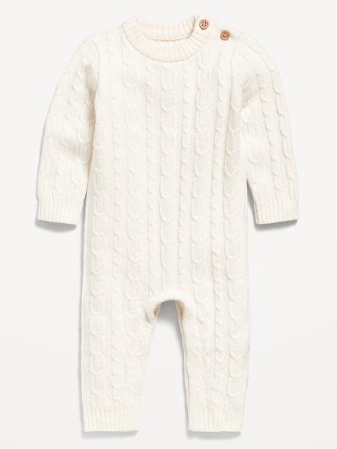 SoSoft Cable-Knit One-Piece for Baby