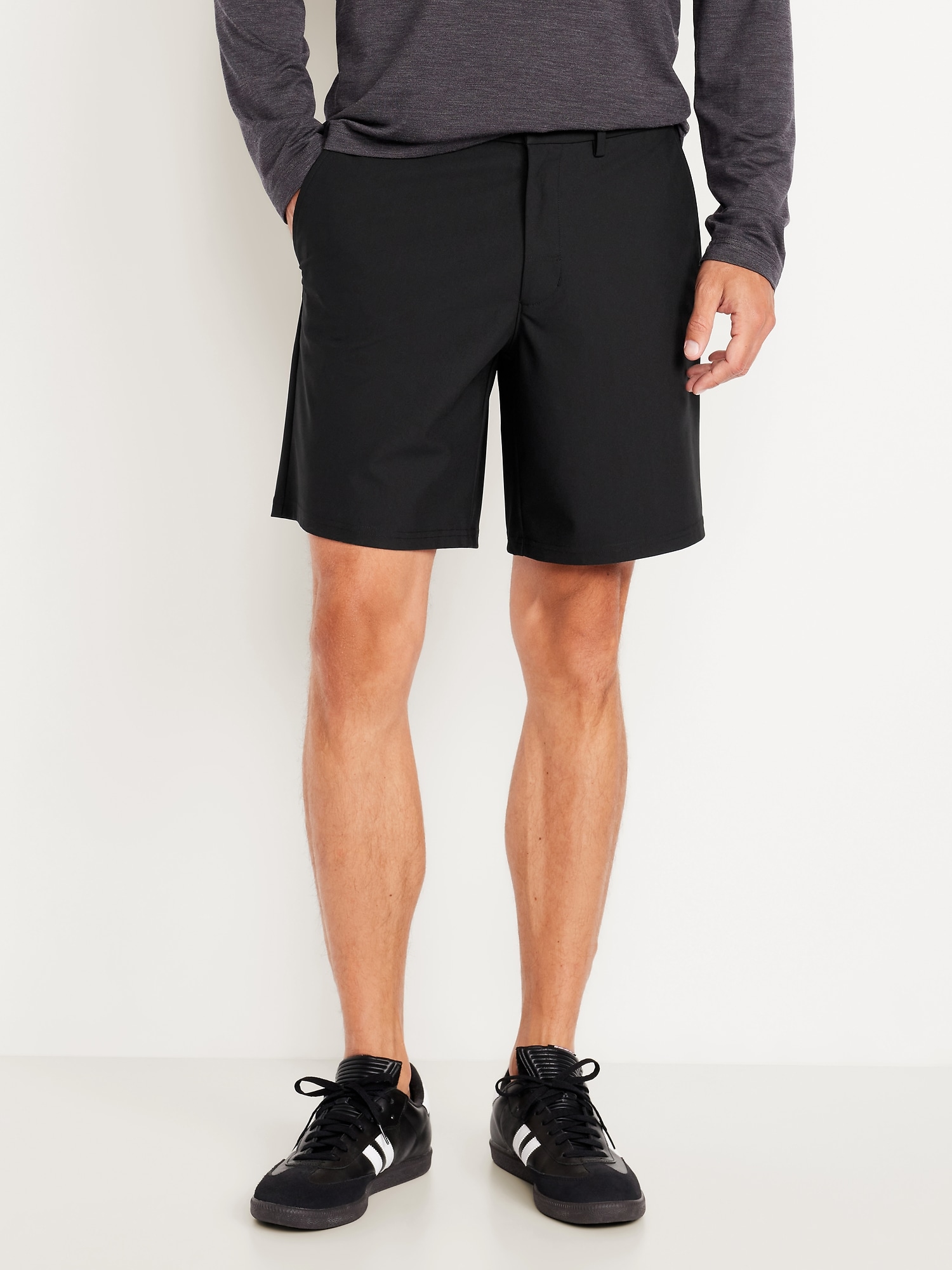 SHORT CHINO TECH HYBRIDE, ENTREJAMBE DE 20 CM