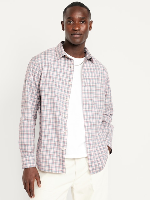 CHEMISE PASSE-PARTOUT COUPE CLASSIQUE À MOTIF