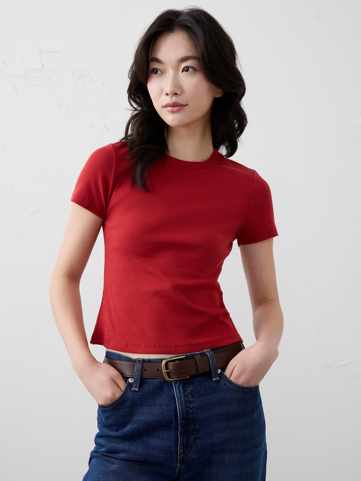 Ribbed T-Shirt