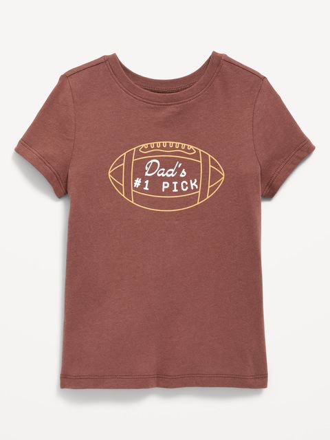 Short-Sleeve Unisex Graphic T-Shirt for Toddler