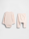 ソフトスパン ボディスーツ コーデセット (ベビー)-1