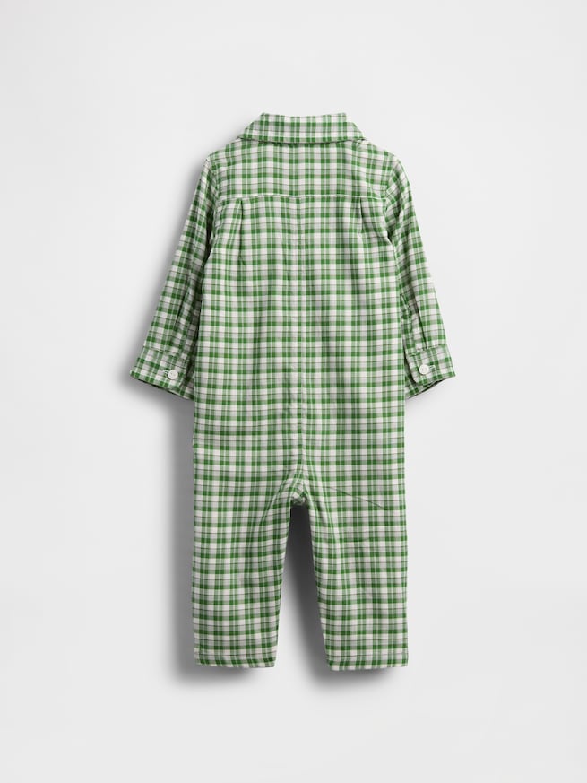 フランネル カバーオール (ベビー)-1