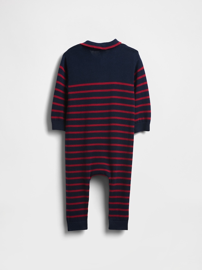 ポロニット カバーオール (ベビー)-1