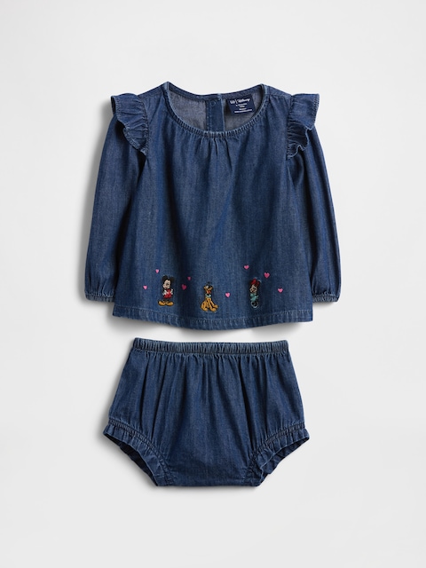 Gap × Disney Baby Denim Outfit Set