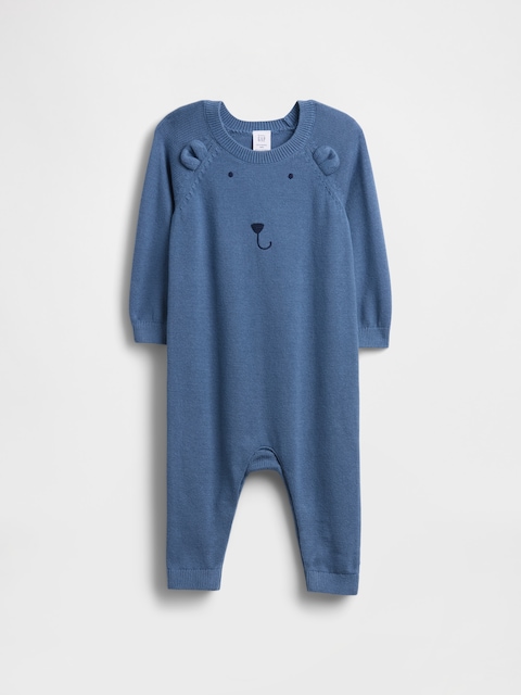 UNE-PIÈCE À MOTIF D'OURS POUR BÉBÉ