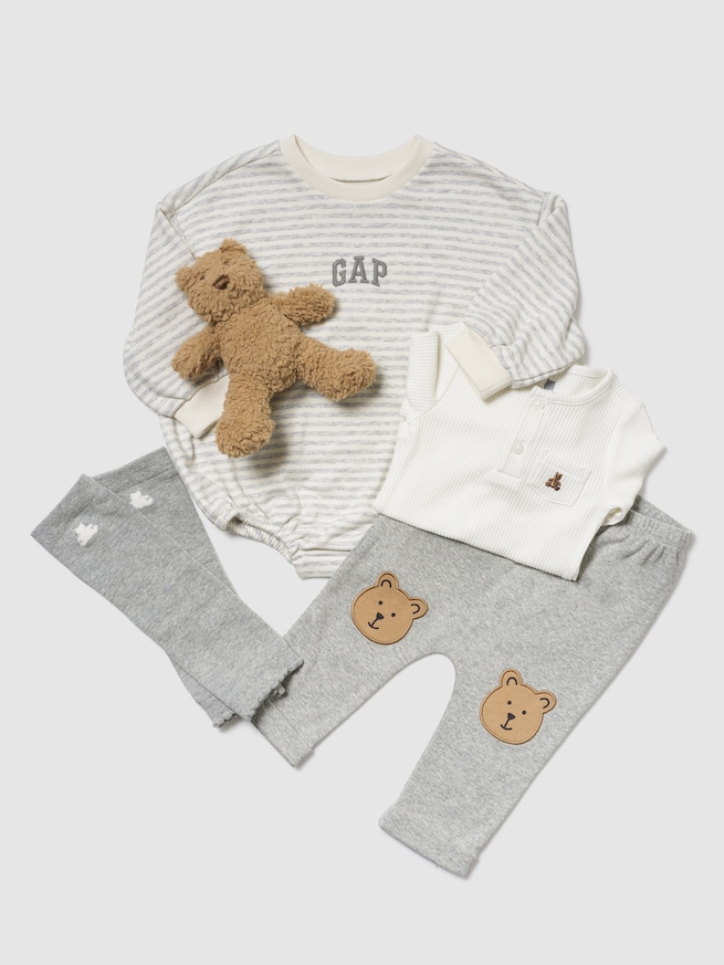 バブル ボディスーツ (ベビー)-3