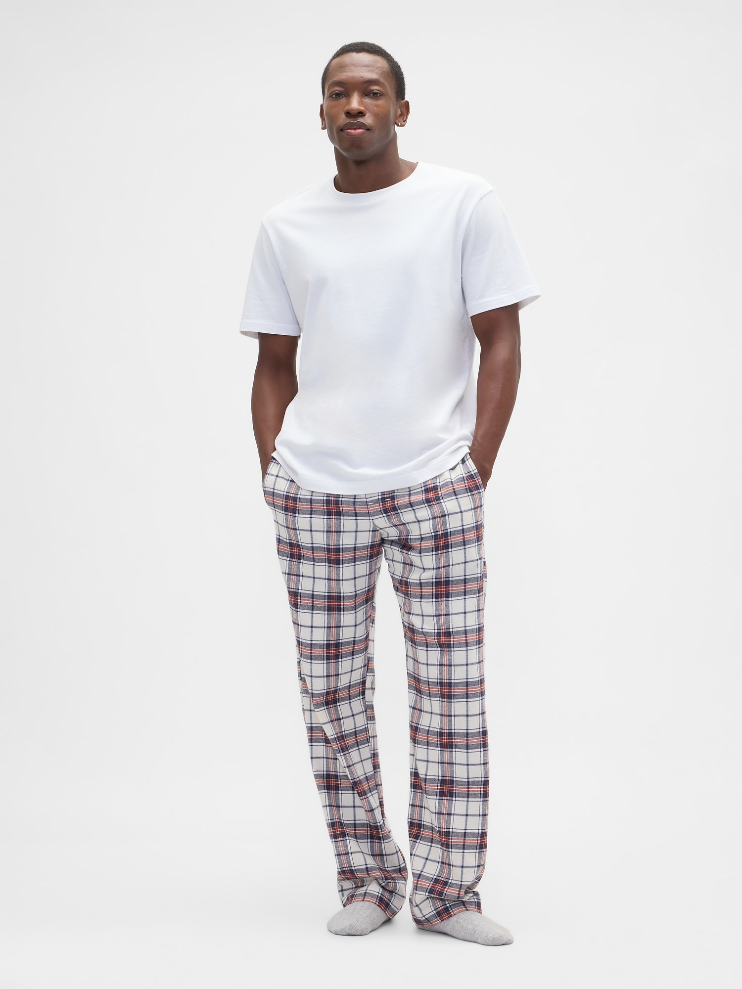 Relaxed Flannel PJ Pants